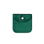 Velvet Storage Bags, Snap Button Pouches Packaging Bag, for Bracelets Rings Storage, Square