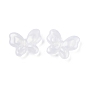 Acrylique opaque avec perles de poudre scintillantes, papillon