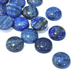 Dyed Natural Lapis Lazuli Gemstone Dome/Half Round Cabochons