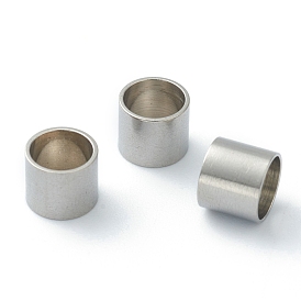 304 Stainless Steel Spacer Beads, Tube
