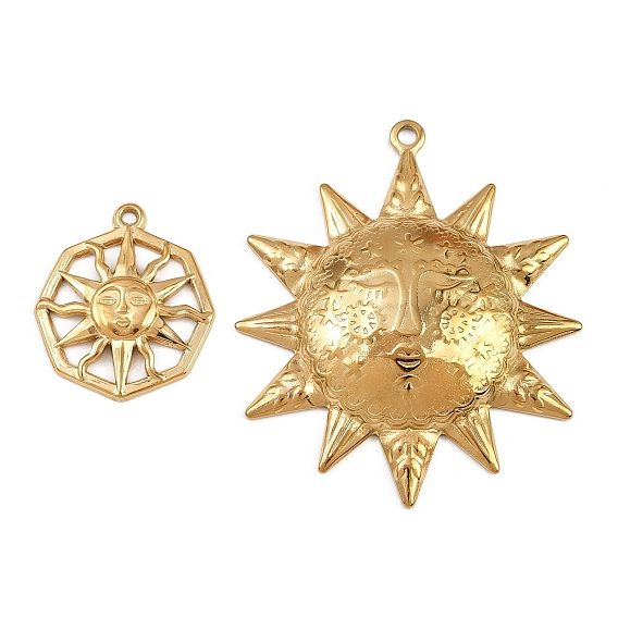 304 подвески из нержавеющей стали, солнечные чары, ионное покрытие (ip)