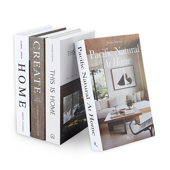 4шт. 4 цветовая бумага, макет книги, имитация книги, Домашняя жизнь книжная полка опора дисплей украшения