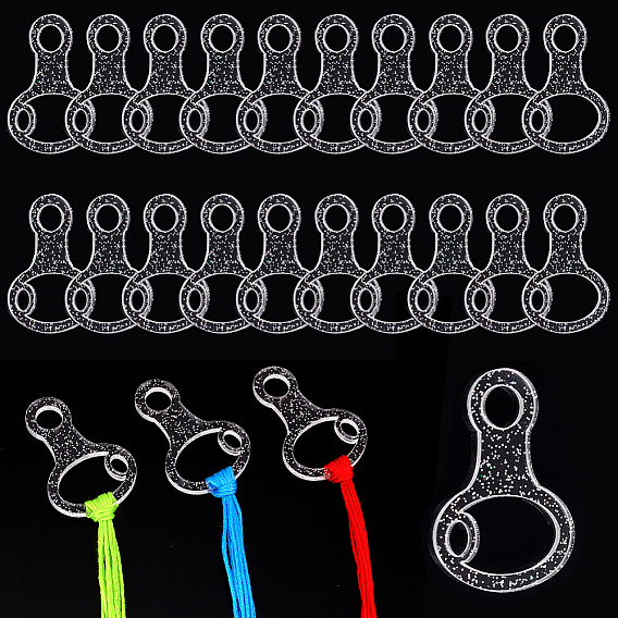 Доски для намотки акриловой нити, бобины для ниток, для хранения ниток для вышивания крестиком, форма открывалки для бутылок