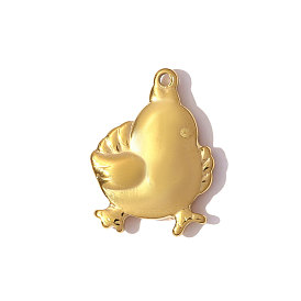 304 подвески из нержавеющей стали, цыпочки прелести, зеркальная полировка, ионное покрытие (ip)