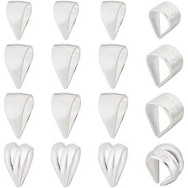 925 Sterling Silver Snap on Bails, Unsoldered