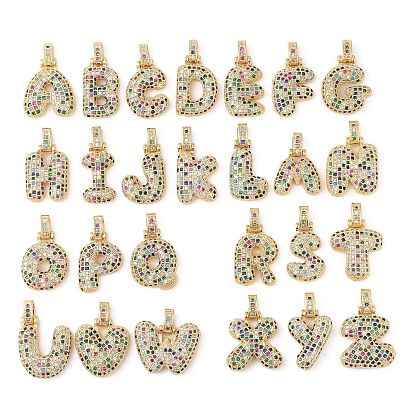 Латунные микро проложить кубического циркония подвески, реальный 18 k позолоченный