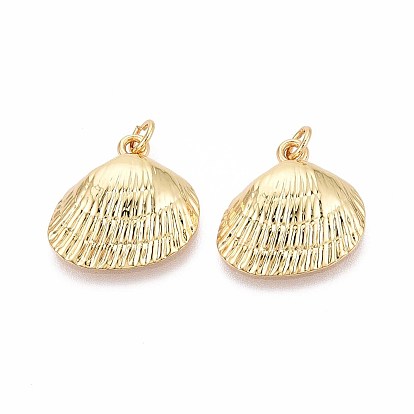 Латунные подвески, формы раковины, с целью перехода в кольце