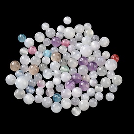 Perles réactives aux uv, perles changeant de couleur, ronde
