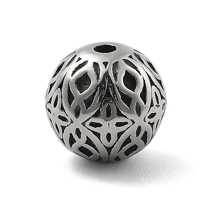 316 бусины из хирургической нержавеющей стали, круглые