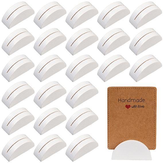 24шт. держатель для визитных карточек из сосновой древесины