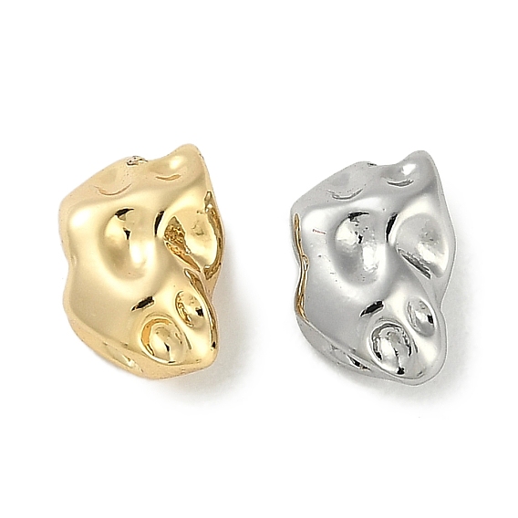 Латунные бусины, без кадмия, без никеля и без свинца, самородки