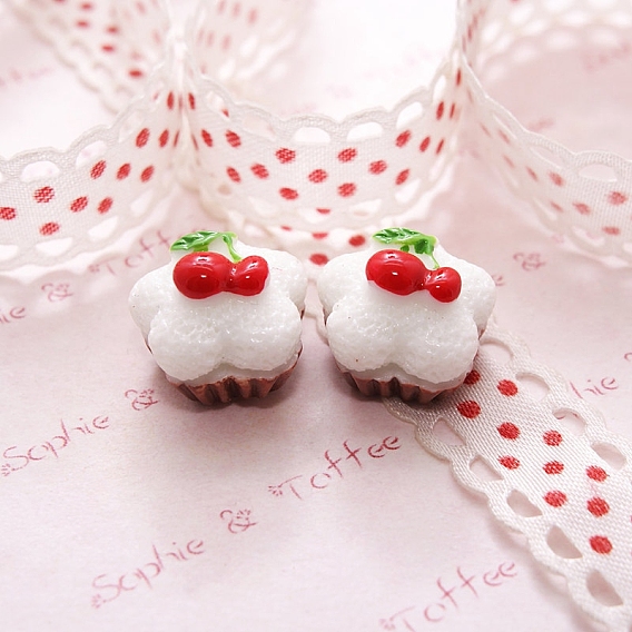 Миниатюрные украшения из смолы, аксессуары для домашнего кукольного домика с микро-ландшафтом, притворяясь опорными украшениями, торт