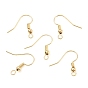 Brass Earring Hooks, Ear Wire, French Hooks with Coil and Ball, Cadmium Free & Nickel Free & Lead Free
