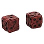 Resin 6 Sided Dices, Cube, for Table Top Games, Role Playing Games, Math Teaching