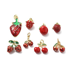 Латунь эмаль подвески, без кадмия и без свинца, реальный 18 k позолоченный