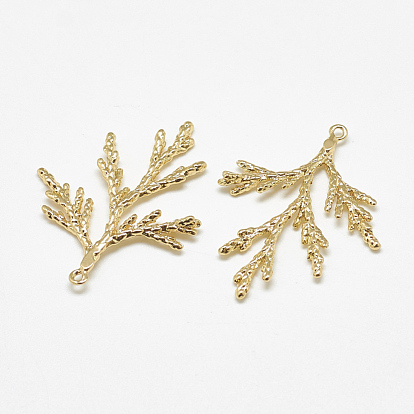 Латунные подвески, без кадмия, без никеля и без свинца, трава