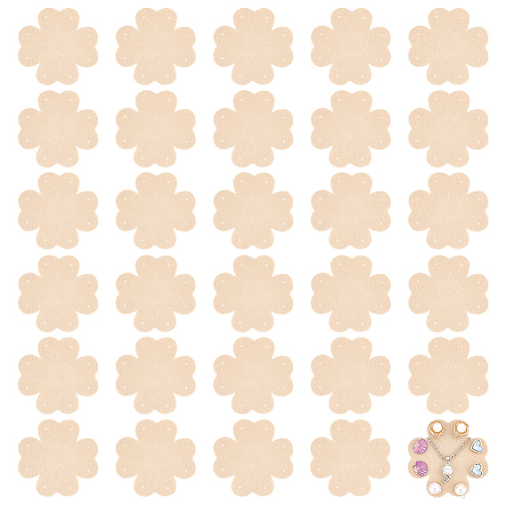 Органайзер для ювелирных изделий из фетра для путешествий «клевер», защитная накладка для сережек, , Браслет