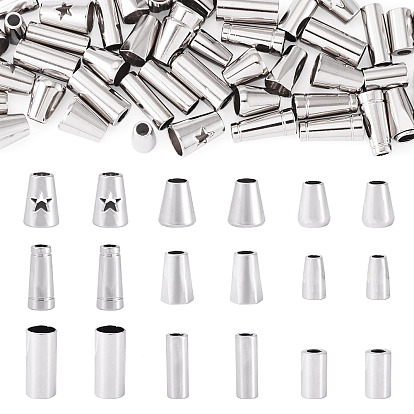 54 шт. 9 стили наконечник шнура из сплава, принадлежности для изготовления сумок и тканей, колонка