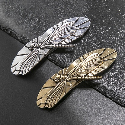 Brass Barrettes, Dragonfly