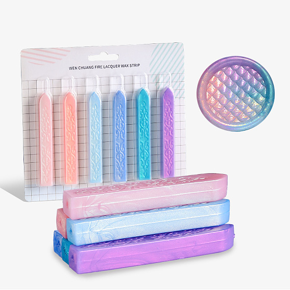 6 цветные сургучные палочки, для ретро печать печать