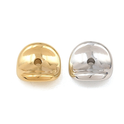 304 de acero inoxidable perlas espaciadoras, disco curvo