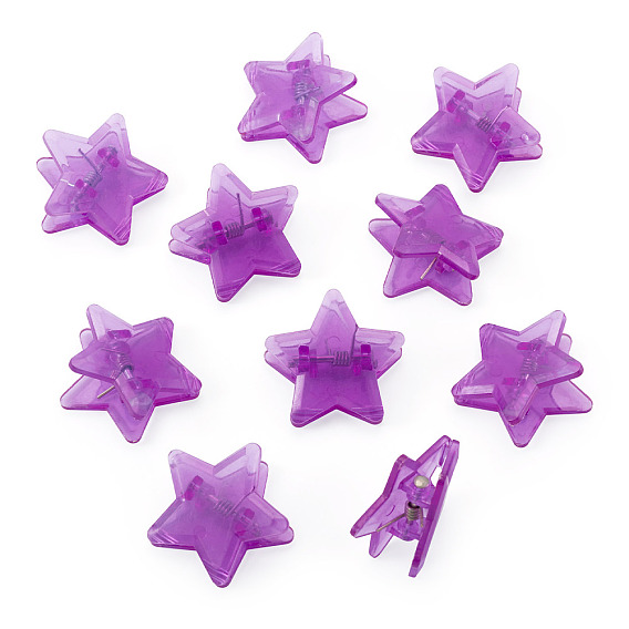 10шт. идеи для поделок из пластика своими руками для вечеринки, фотосессии, украшения для стен, звезда пластиковые прищепки открытка бирка прищепки зажимы