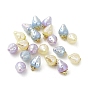 Opaque Acrylic Pendants, with Alloy Finding, Strawberry