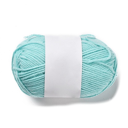 Milk Cotton Knitting Acrylic Fiber Yarn, 4-Ply Crochet Yarn, Punch Needle Yarn