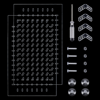 Акриловая изоляционная плита для аквариума, с присосками из ПВХ, прямоугольные