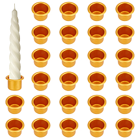 40шт алюминиевая чаша для свечей, аксессуары для баночных свечей, форма шляпы