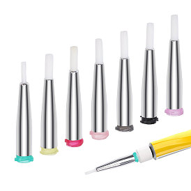 7шт. 7 цвета нейлоновая игла с тупым концом для дозирования кисть, для измерения жидкостей, эпоксидная смола, изделия ручной работы