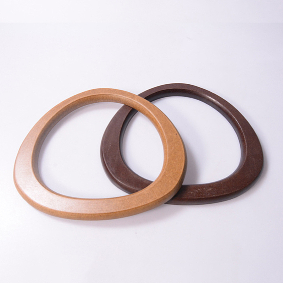 Деревянная ручка сумки, треугольный, аксессуары для замены сумок