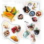 Mini Ceramic Glass Vase Refrigerator Fridge Magnets, for Home and Office Refrigerator Decoration