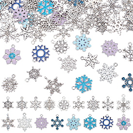 17 Style Alloy Pendants, Snowflake
