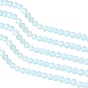 Brins de perles d'opalite synthétique arricraft, ronde à facettes