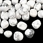 Natural Howlite Beads, Tumbled Stone, Nuggets, No Hole/Undrilled, Vase Filler Gems/Undrilled, Vase Filler Gems