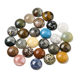 Gemstone Cabochons, Flat Round