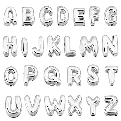 26подвески из латуни с гальваническим покрытием, подвески с буквой az~z, без кадмия и без свинца, долговечный