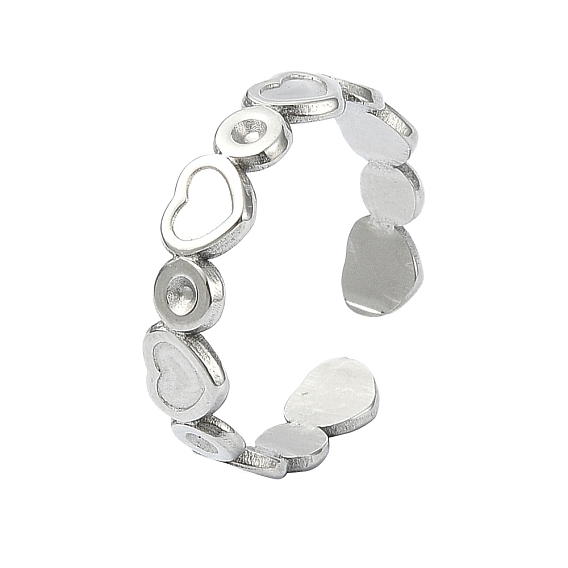 304 из нержавеющей стали манжеты кольца, сердце