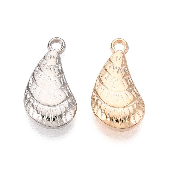 Пластмассовые подвески ccb, формы раковины