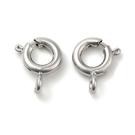 Brass Spring Ring Clasps, Ring