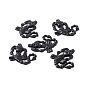 Legierung Cabochons, Skorpion mit Schädel