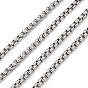304 Stainless Steel Box Chains, Unwelded