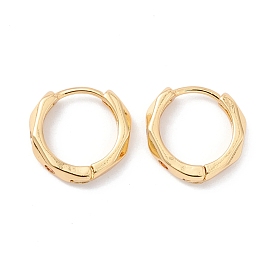 Real 18K Gold Plated Cubic Zirconia Huggie Hoop Earrings for Girl Women