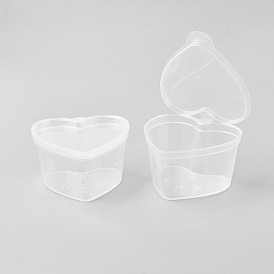 45ml Heart Shaped Seasoning Box, Disposable Tasting Cup