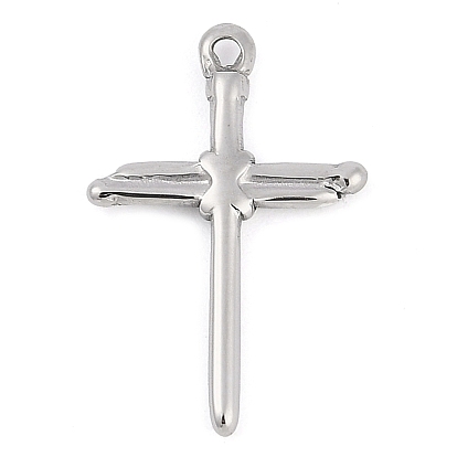 304 подвески из нержавеющей стали, крест очарование