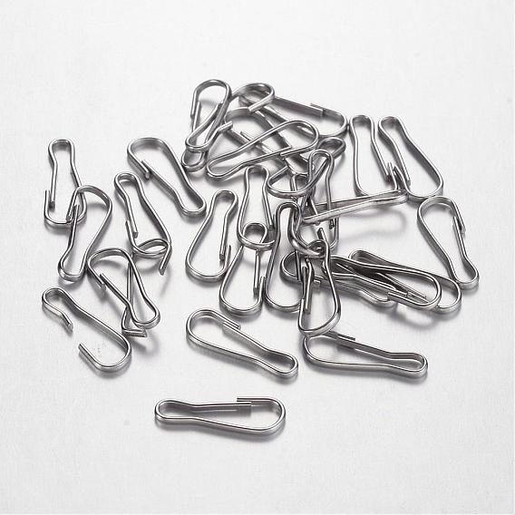 304 Stainless Steel Keychain Clasp Findings