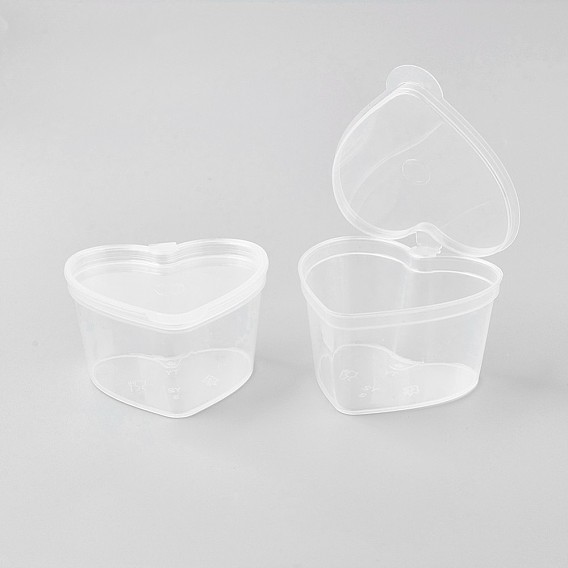 45ml Heart Shaped Seasoning Box, Disposable Tasting Cup