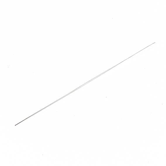Iron Big Eye Beading Needles, Seed Bead Needle, for Jewelry Making
