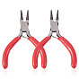 2шт. 3 мини-плоскогубцы из углеродистой стали, круглогубцы с красными ручками, полирование